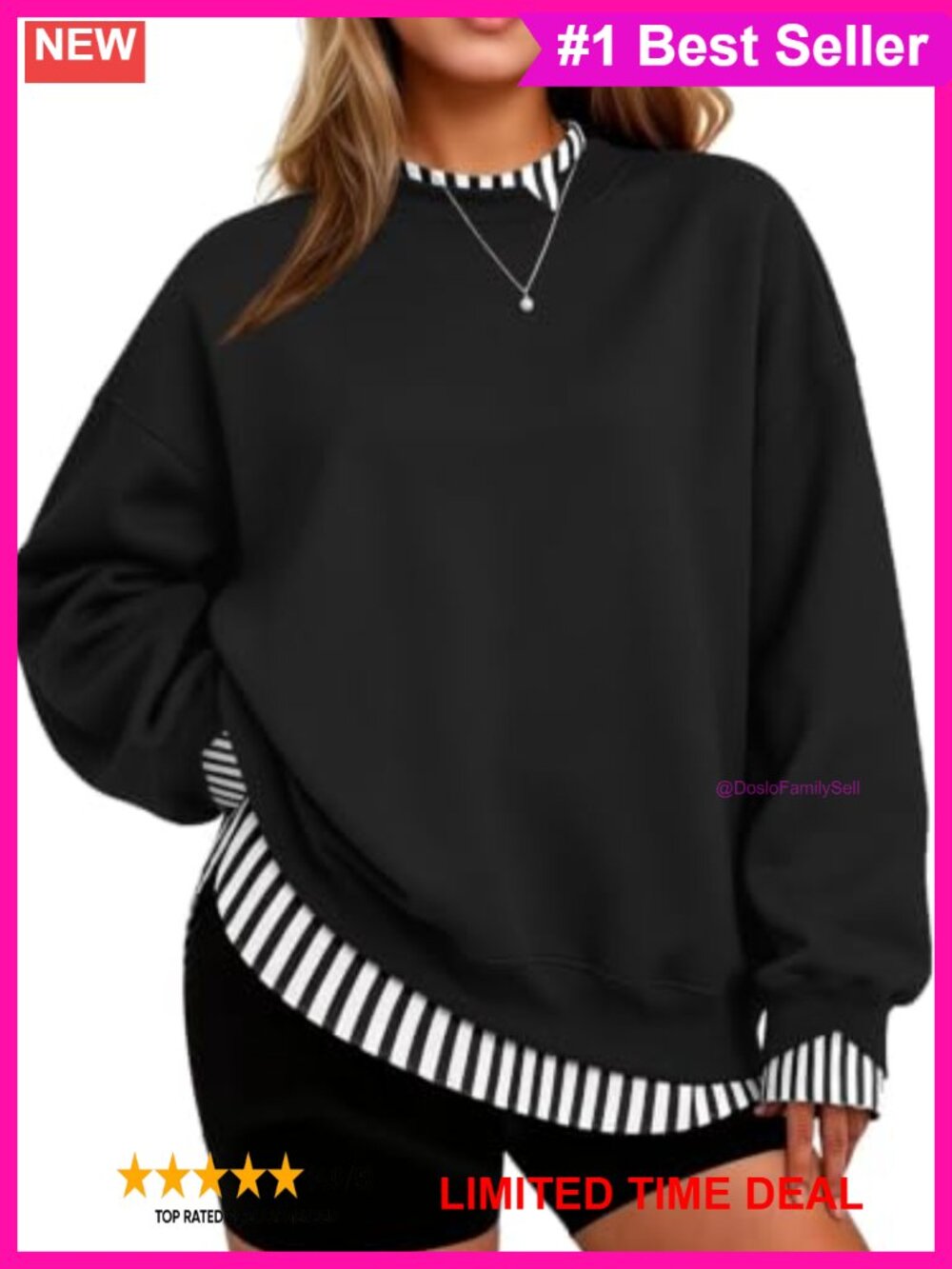 Plus Size Casual Patchwork Long Sleeve Sweatshirt Pullover
